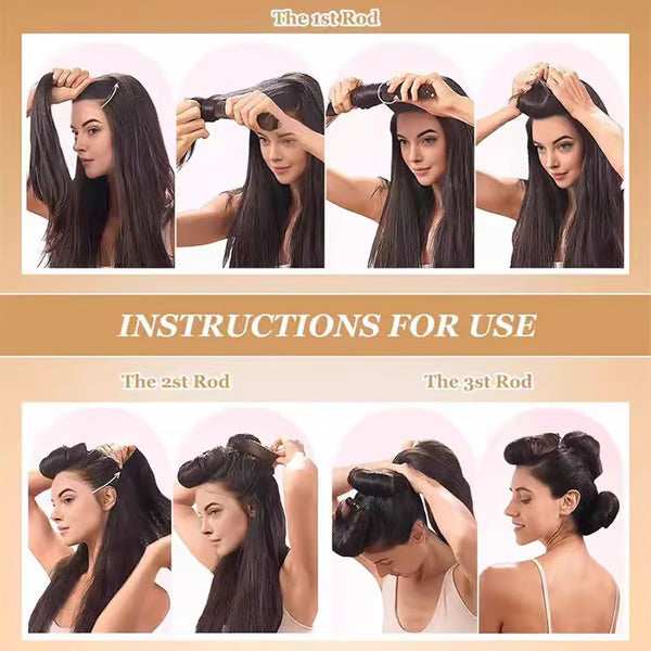 Satin Smooth Curlers – Heat-Free Curling Set