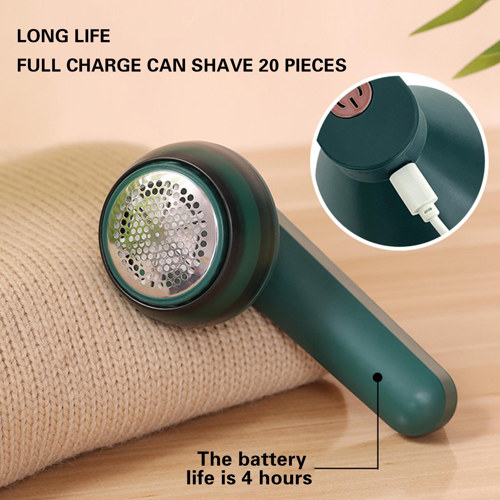 FluffErase Pro — Rechargeable Fabric Shaver and Lint Remover