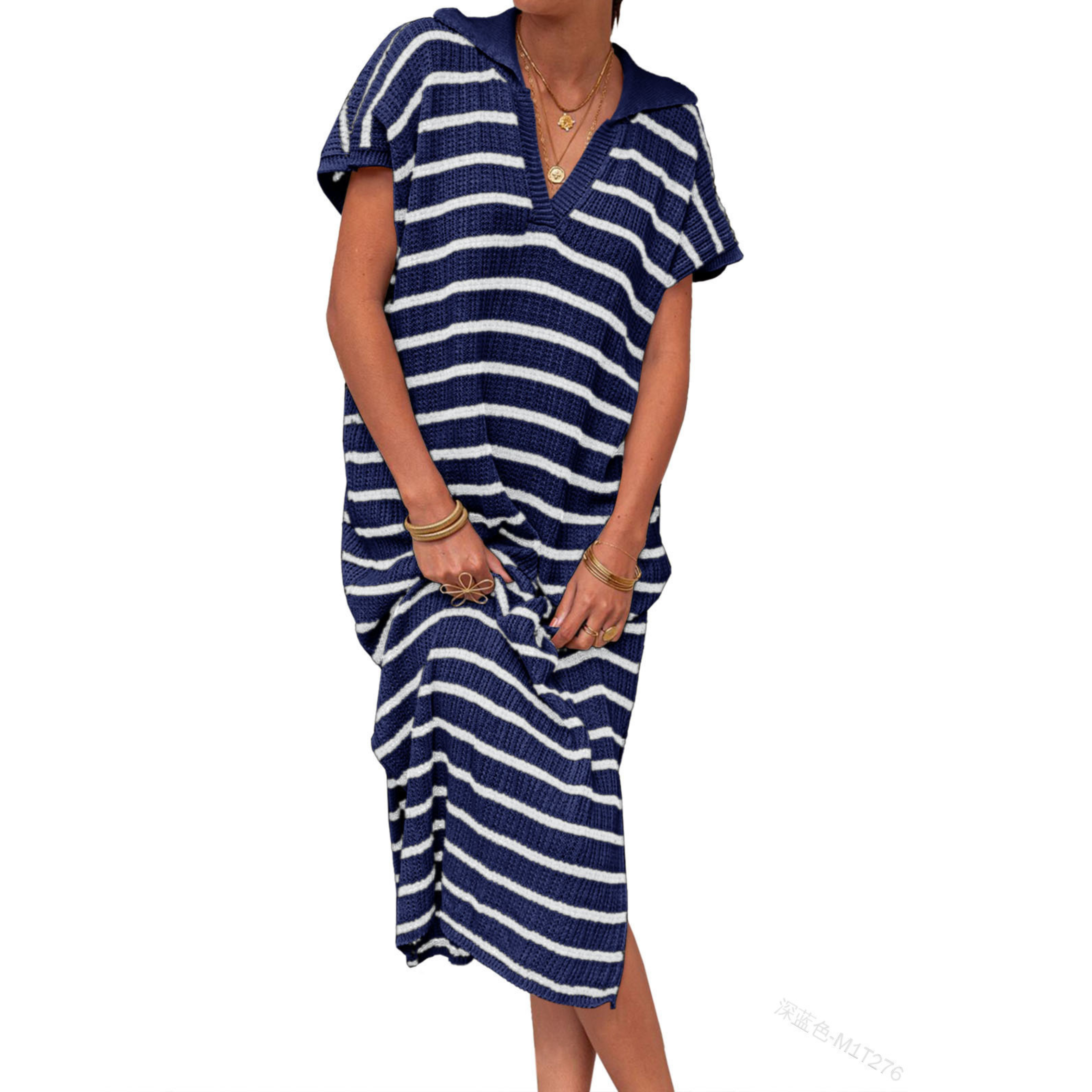 Odessa - Summer Graceful Slit Loose Women Maxi Dress
