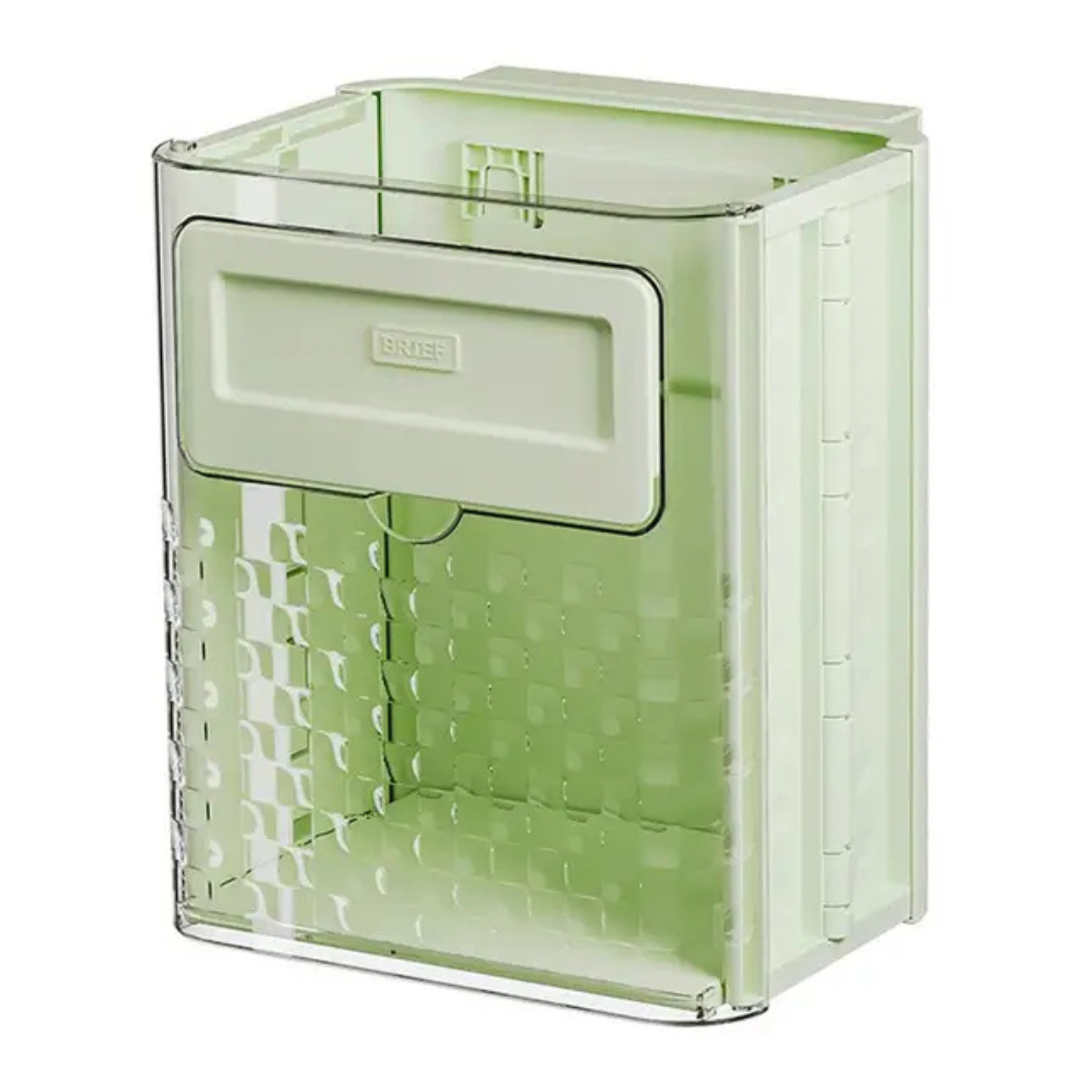 BinMate Cabinet Hanging Trash Can with Space-Saving Design
