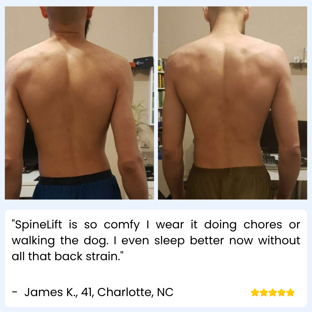 SpineLift - Adjustable Back Posture Support
