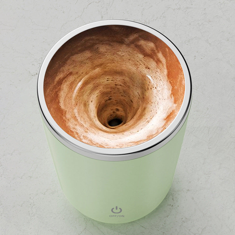 Self Stirring Coffee Mug with Automatic Mixing Function