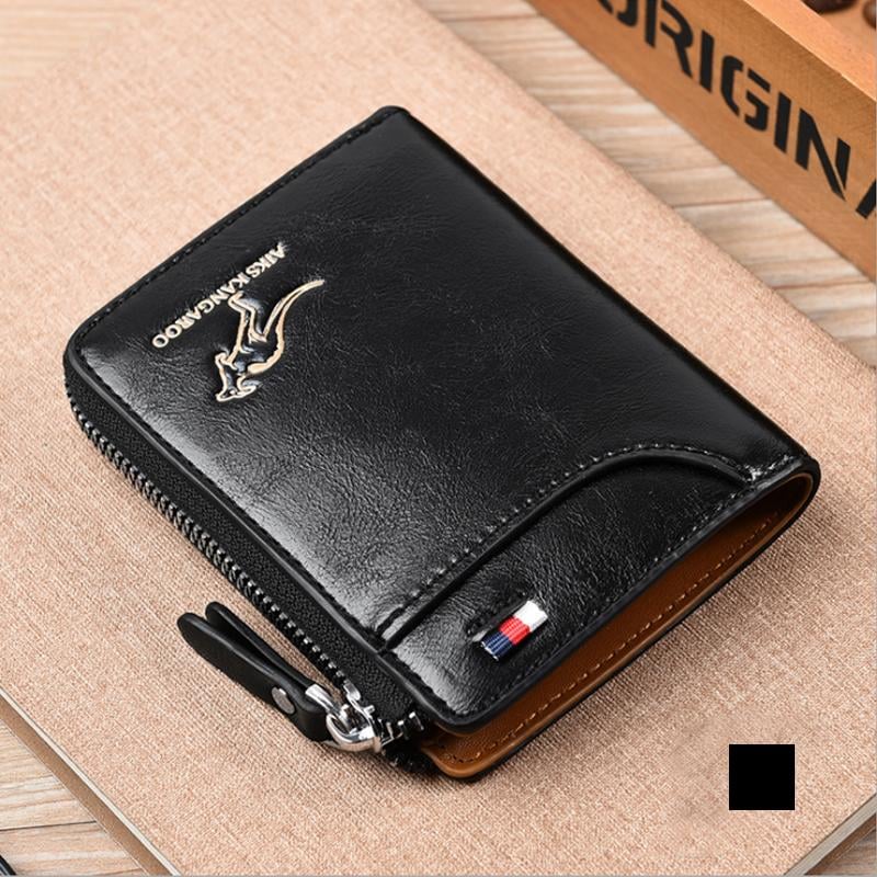 Aegis Wallet – Slim RFID-Blocking Zip-Around Wallet