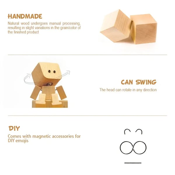 SwayMate — Handcrafted Wooden Swing Figure