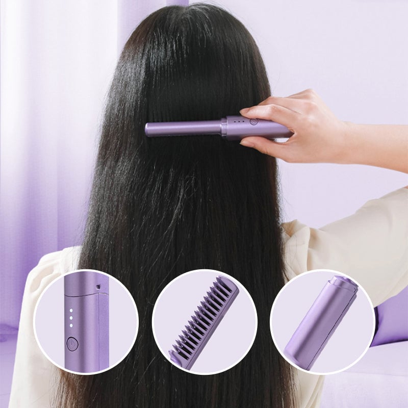 FlameBrush - Portable Cordless Hair Brush