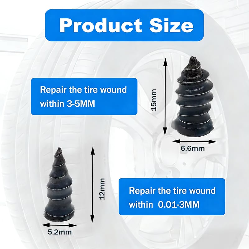 SealFix – gumový opravný knot na opravu pneumatiky po hřebíku