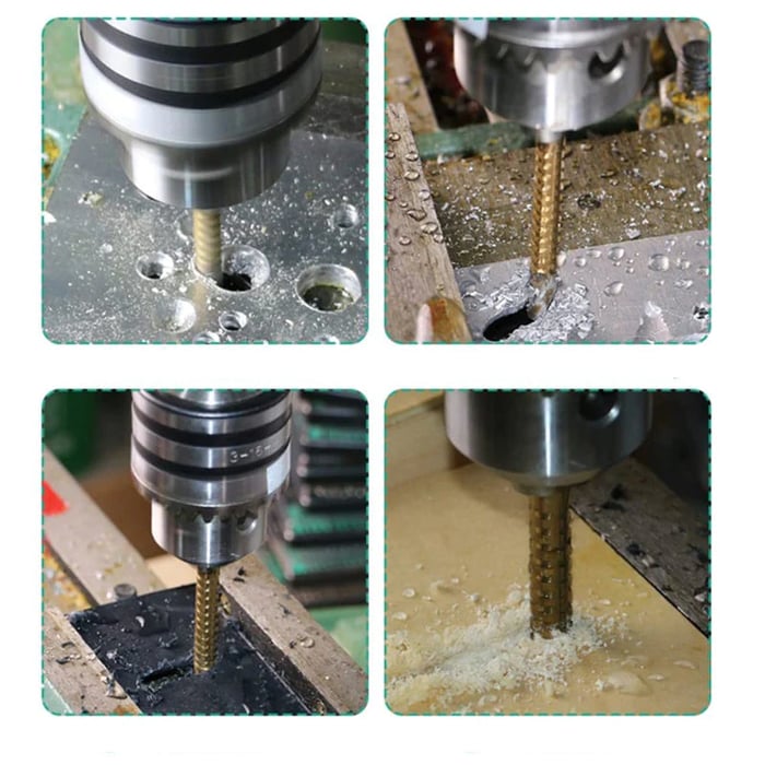 StepPro - Titanium Step Drill Bit Set