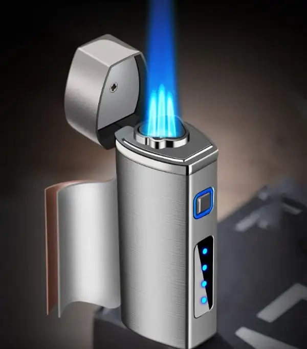 FireStorm - riple Jet Cigar Lighter with LED