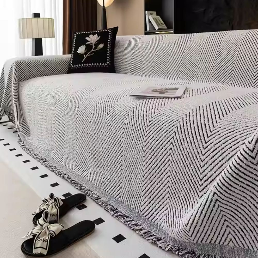 LumiWeave - Herringbone Sofa Cover
