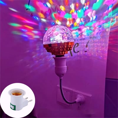 GlowBlast - Rotating RGB LED Light Bulb
