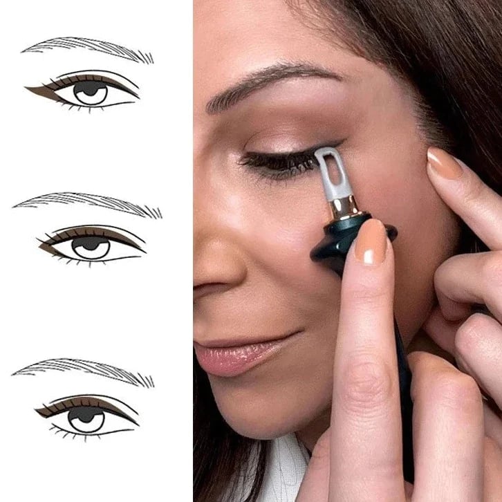 Heated Eyeliner Applicator Tool for Precise Eye Makeup