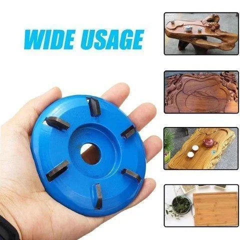 WoodShaper - 6-Teeth Wood Carving Disc – Angle Grinder