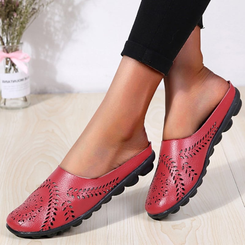 Women's Perforated Slip-On Comfort Clogs for Everyday Wear