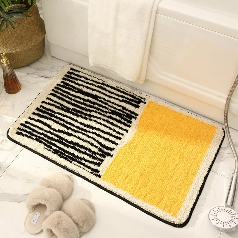 NordicFlow - Abstract Bathroom Rug