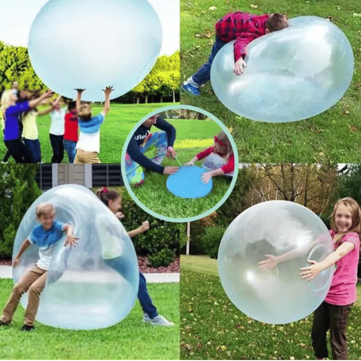 AmazingBubbleBall - Clear Inflatable Outdoor Play Ball