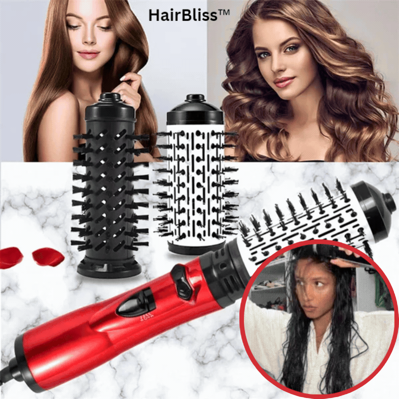 HairBliss multifunkční kartáčový fén – stylingový nástroj 4 v 1