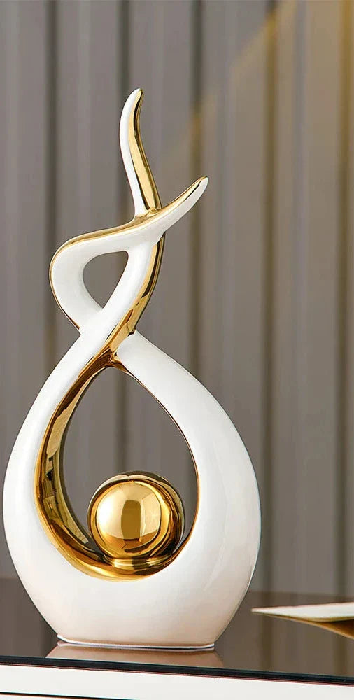 LuxeForm - Abstract Ceramic Sculpture