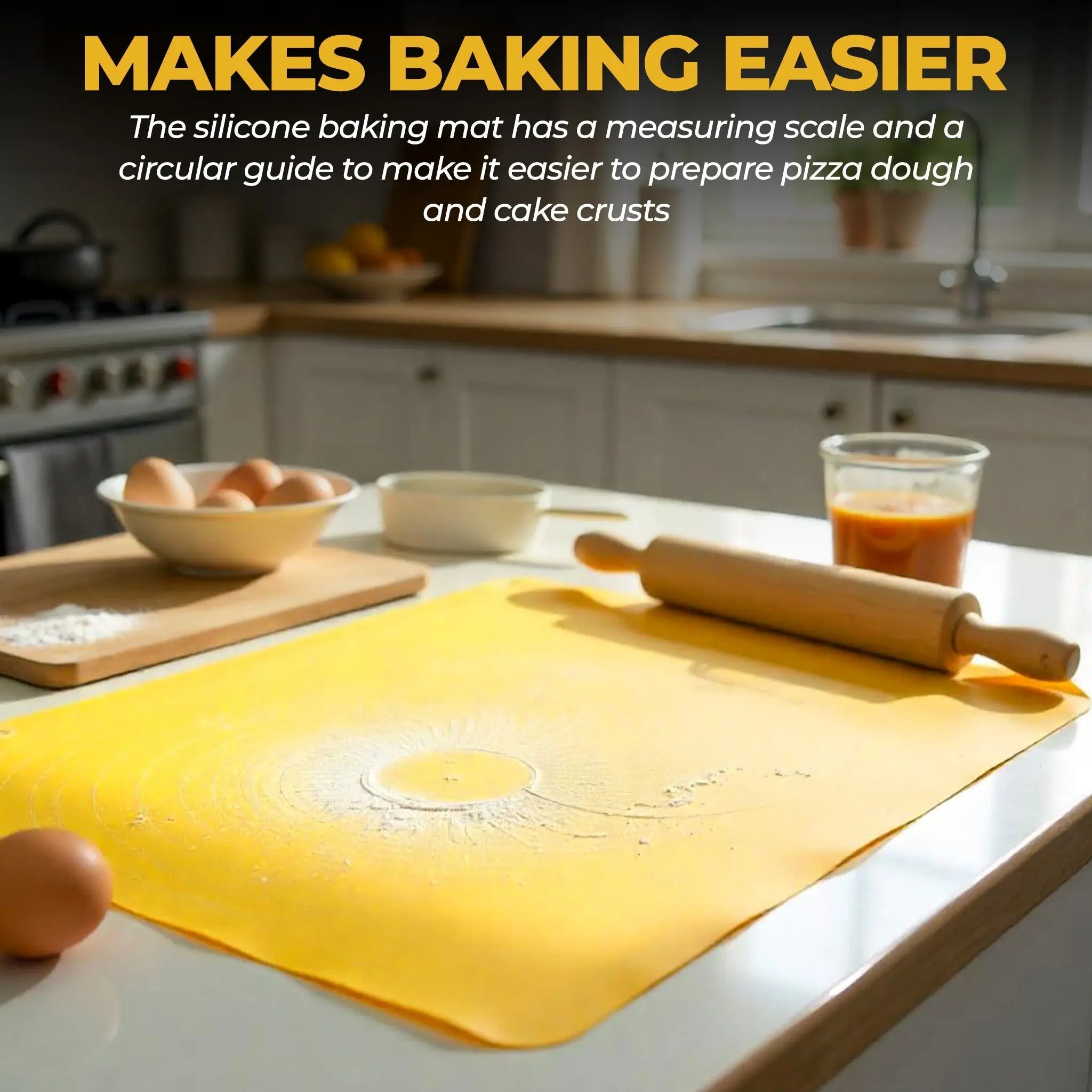 GlideMaster Pro — Non-Stick Silicone Baking Mat