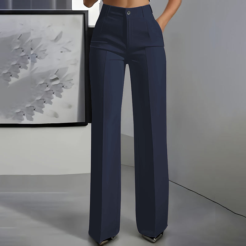 Elysia Palazzo-Hose mit weitem Bein | Hoch geschnitten, knitterarm, für Damen