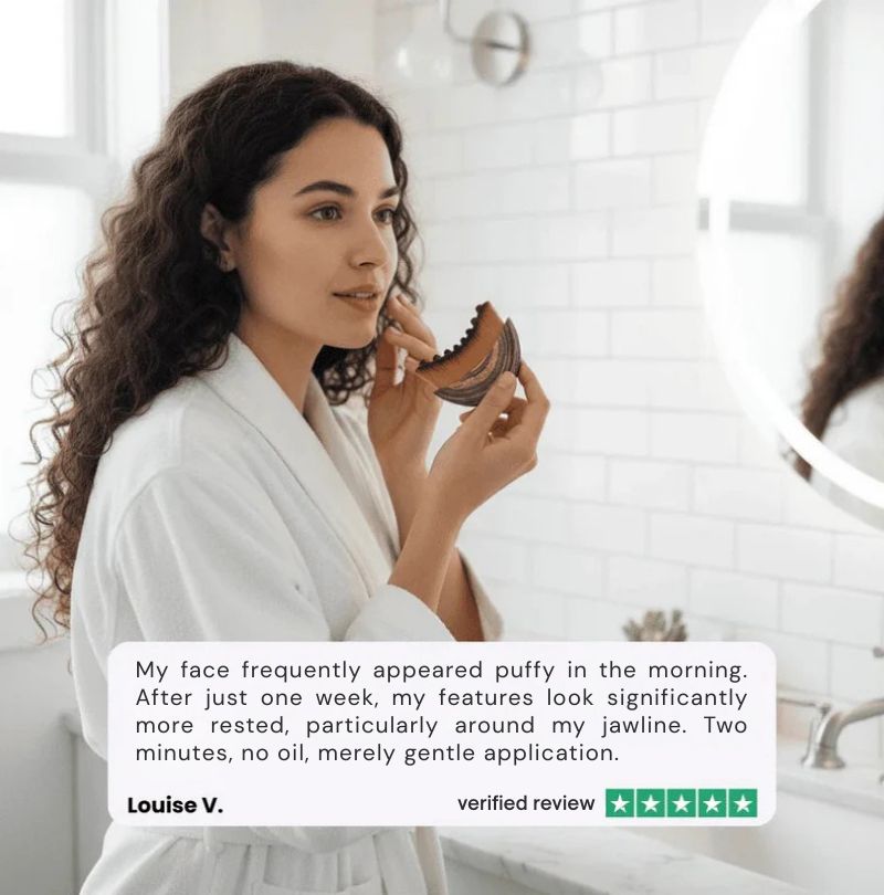 RadiantLuxe — Facial Massage Brush for Skincare Cleansing and Beauty Care