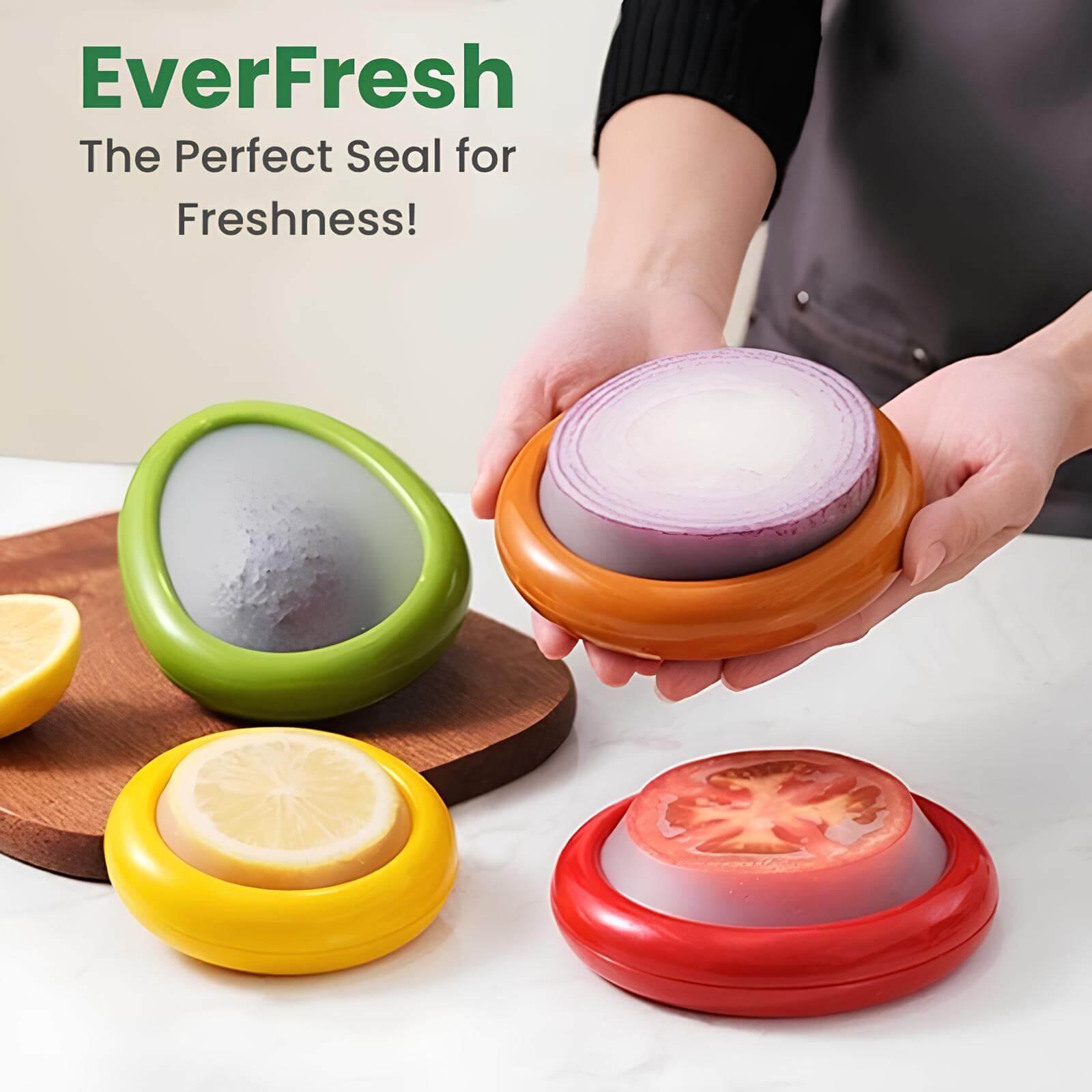 EverFresh - Reusable Produce Storage Covers (4PCS Set)