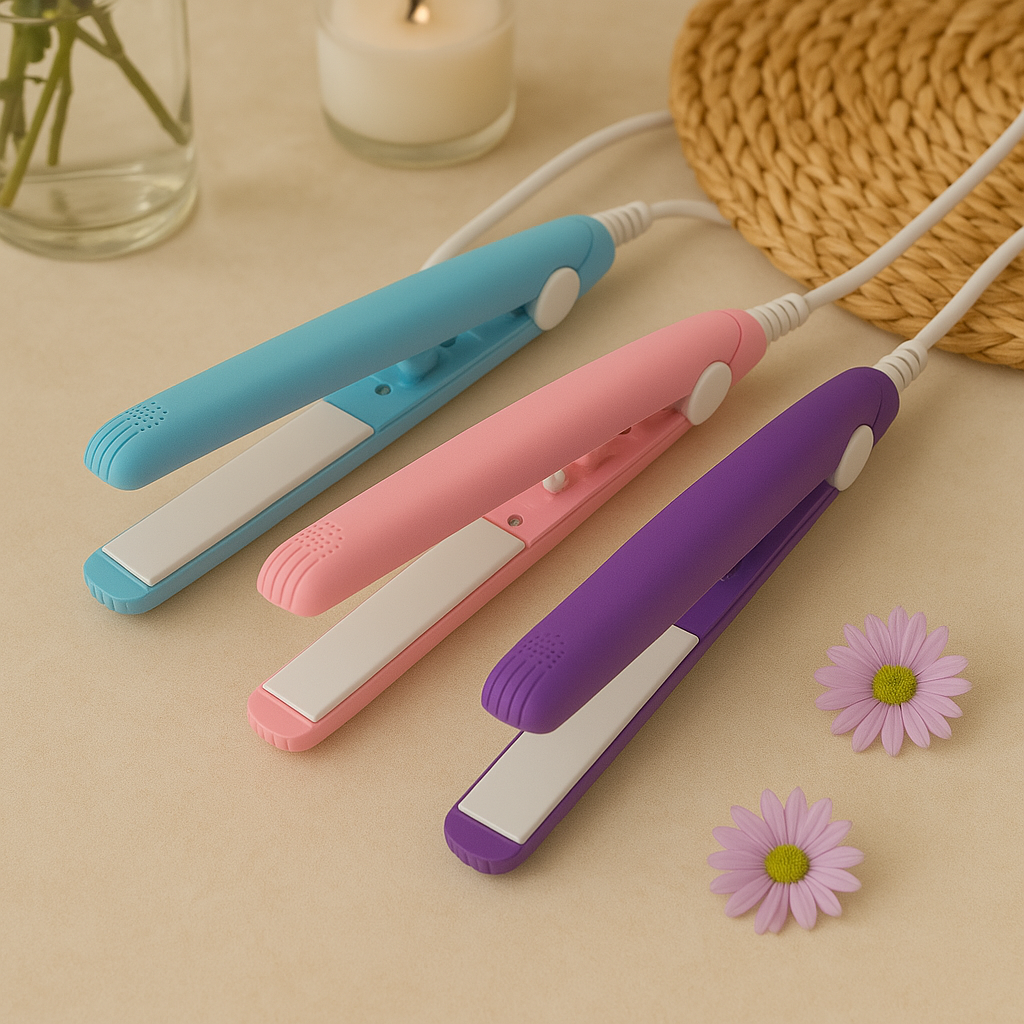 Twirly - Mini piastra per capelli da styling