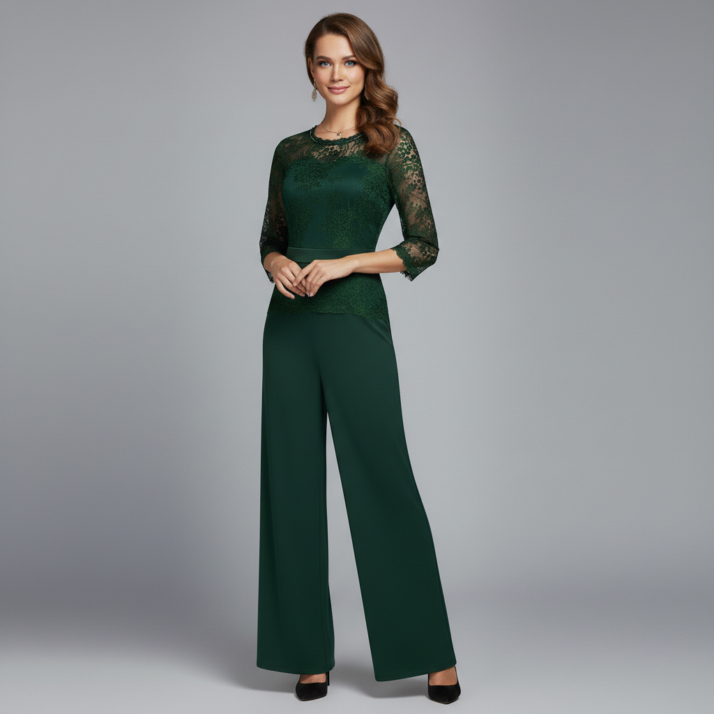 Diana - Elegant Jumpsuit | Lace Evening Jumpsuit