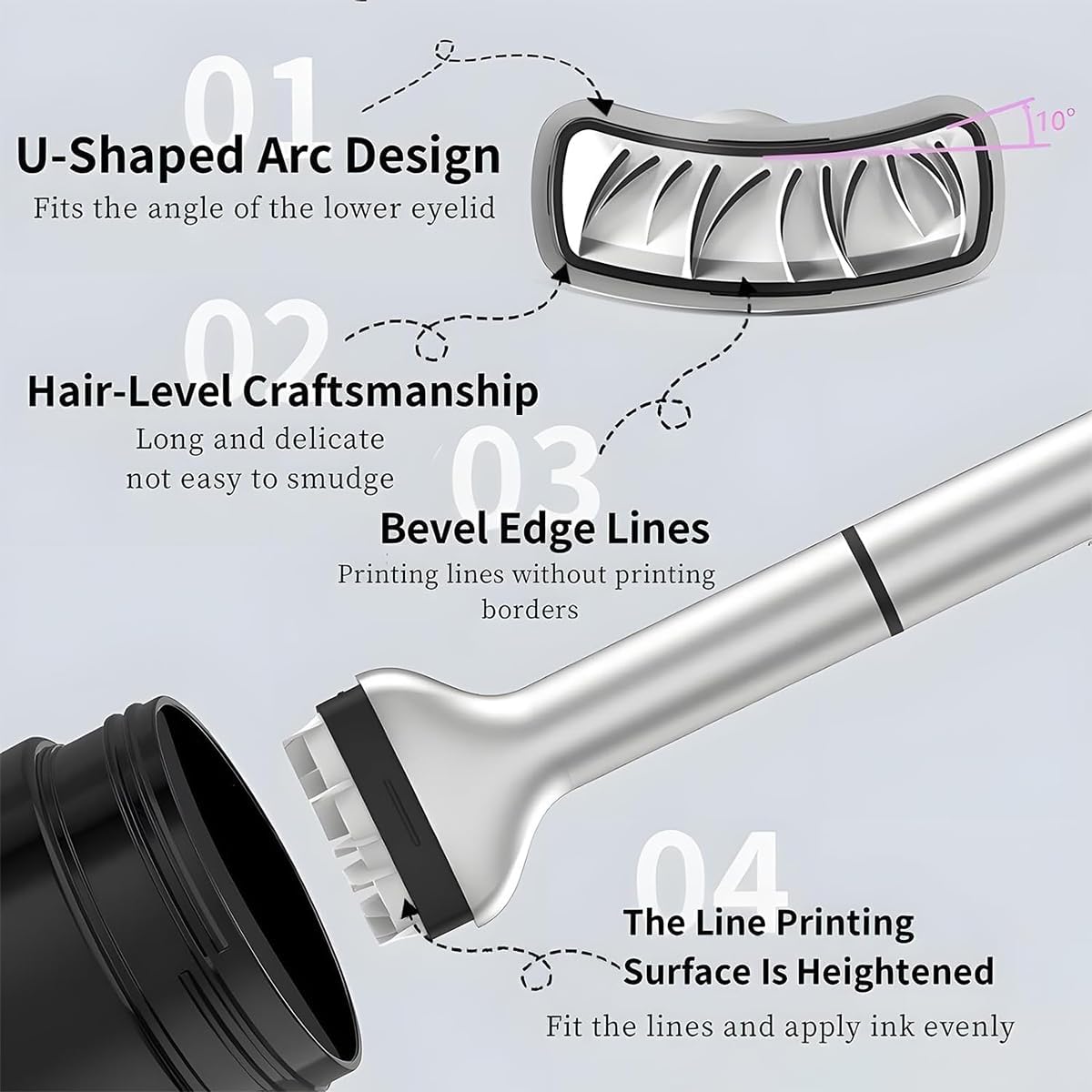 WingStamp - Eyeliner Stamp & Liner Duo