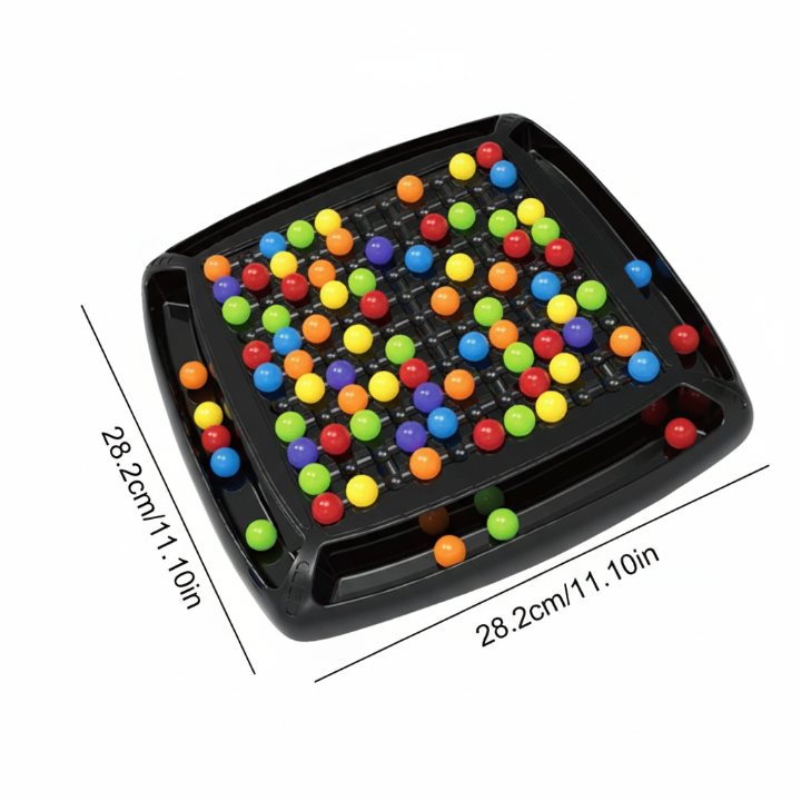 Rainbow Ball Logic Puzzle Board Game for Kids & Adults
