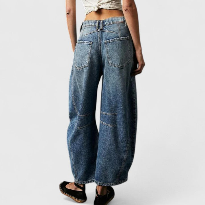 Rain - pantaloni comodi a gamba larga