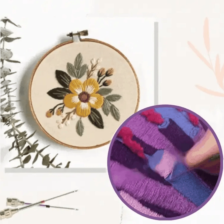 Prikpakje — Punch Needle Embroidery Set