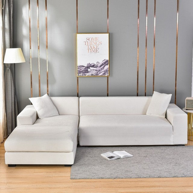 LuxurySofa - Stretch Velvet Sofa Cover