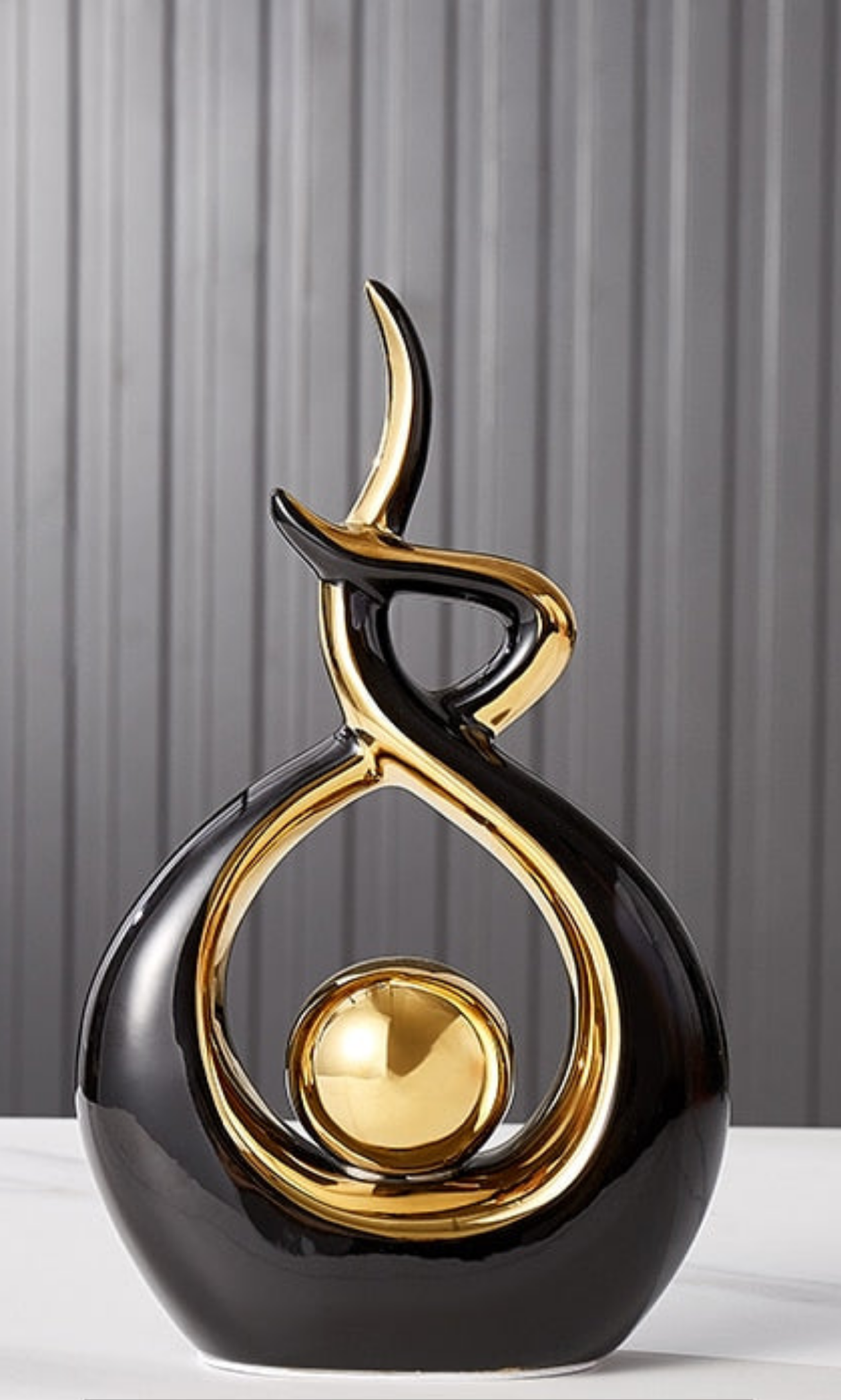 LuxeForm - Abstract Ceramic Sculpture