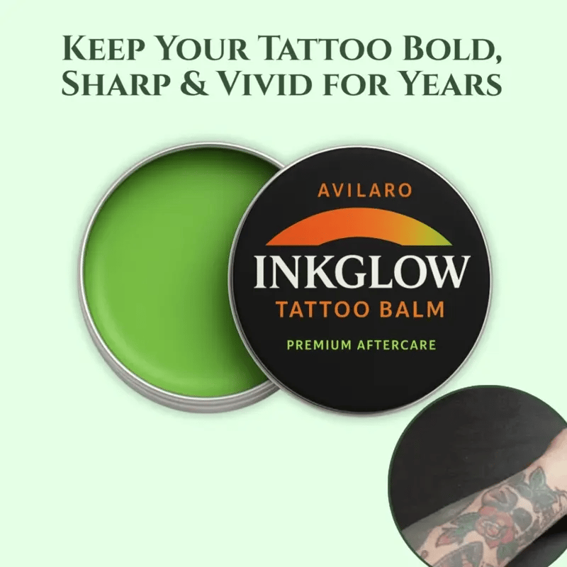 InkGlow – Tattoo Aftercare Balm for Moisturizing & Enhancing Tattoo Appearance