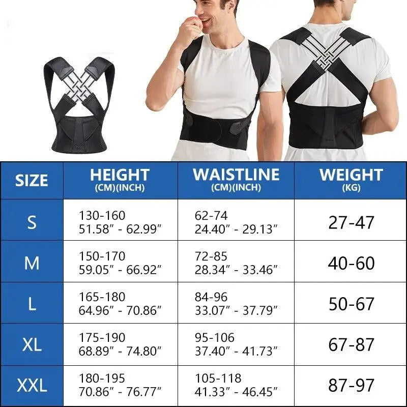 FlexAlign - Adjustable Posture Support Brace