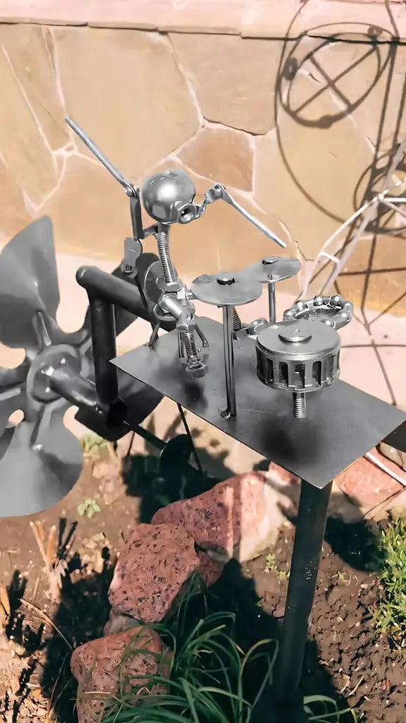 RockBeater Pro - Garden Wind Sculpture