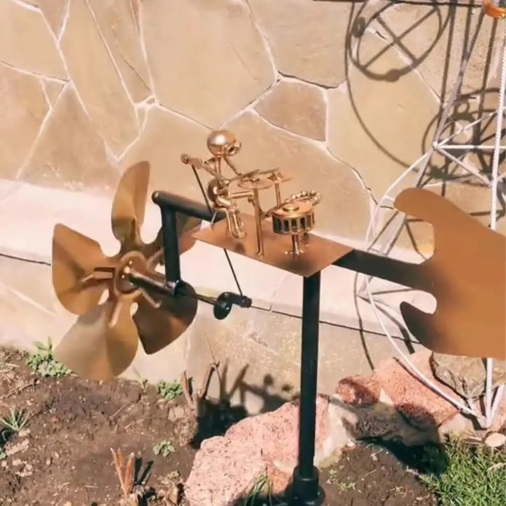 RockBeater Pro - Garden Wind Sculpture