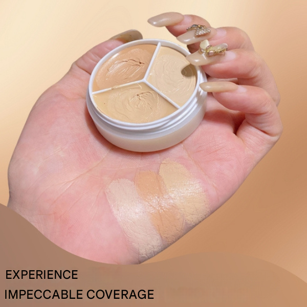 Mila - Tricolor Concealer Palette