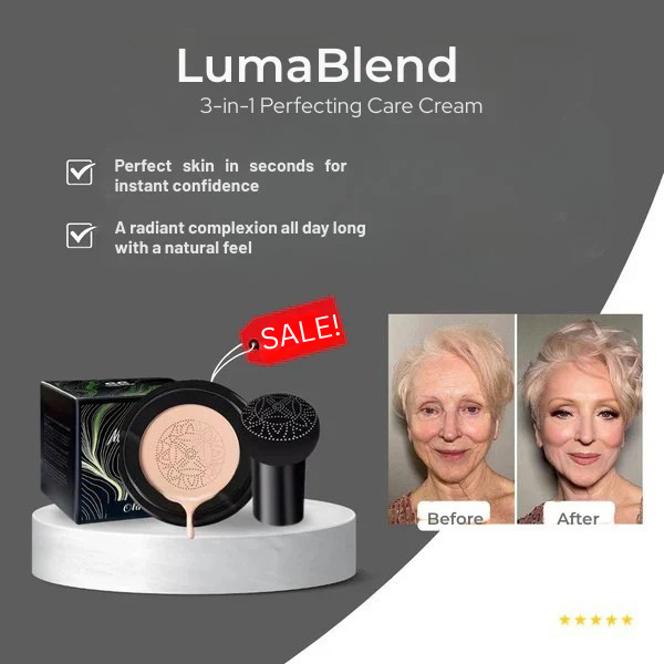 LumaBlend – kompaktní cushion make-up
