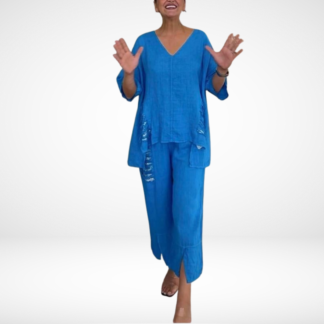 Briella - Elegante set estivo due pezzi