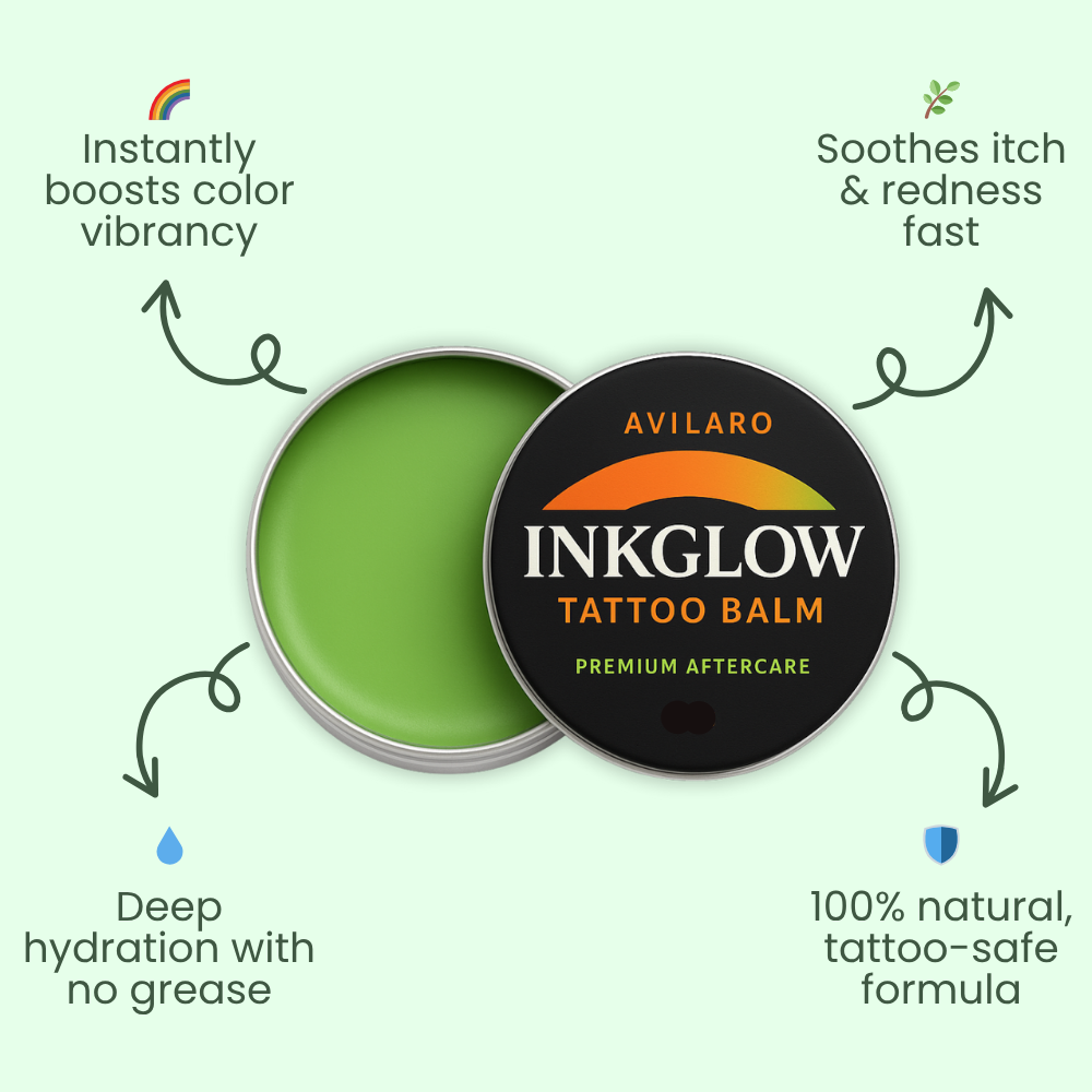 InkGlow – Tattoo Aftercare Balm for Moisturizing & Enhancing Tattoo Appearance