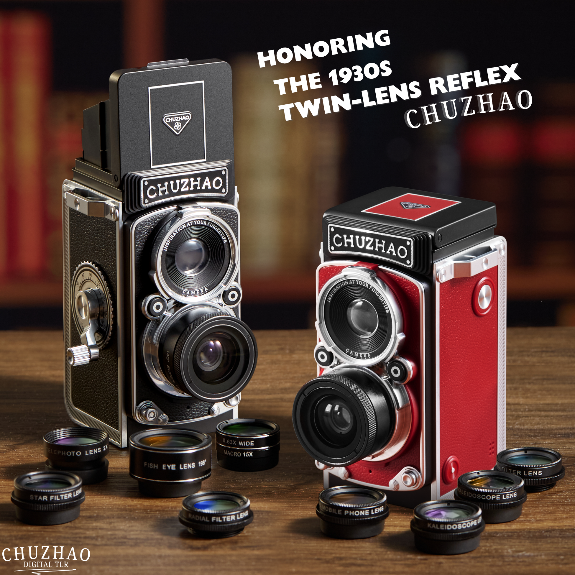 LuminaVue – digitální fotoaparát TLR 2.0