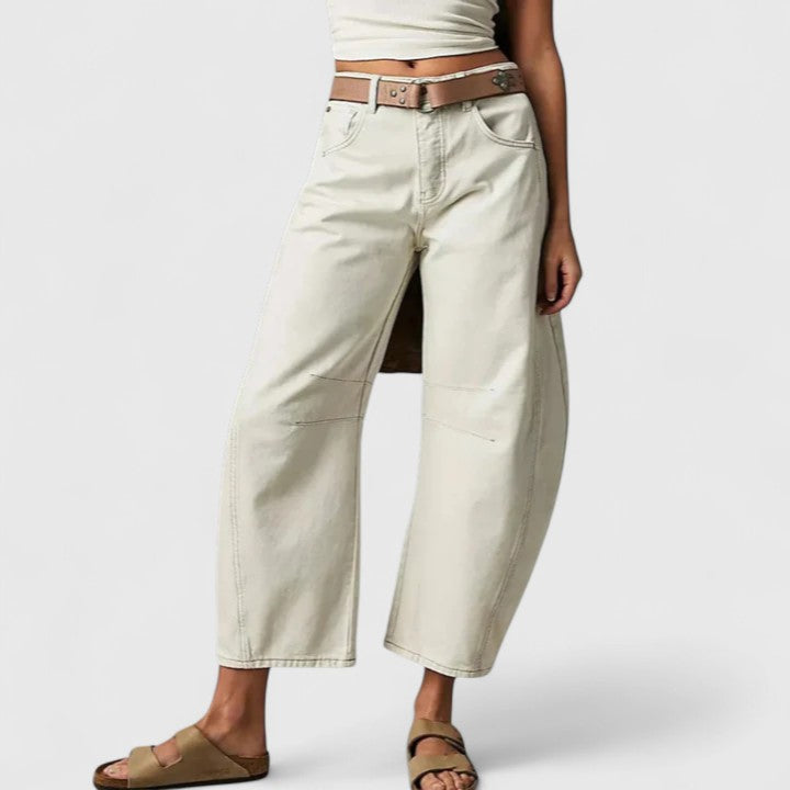 Rain - pantaloni comodi a gamba larga