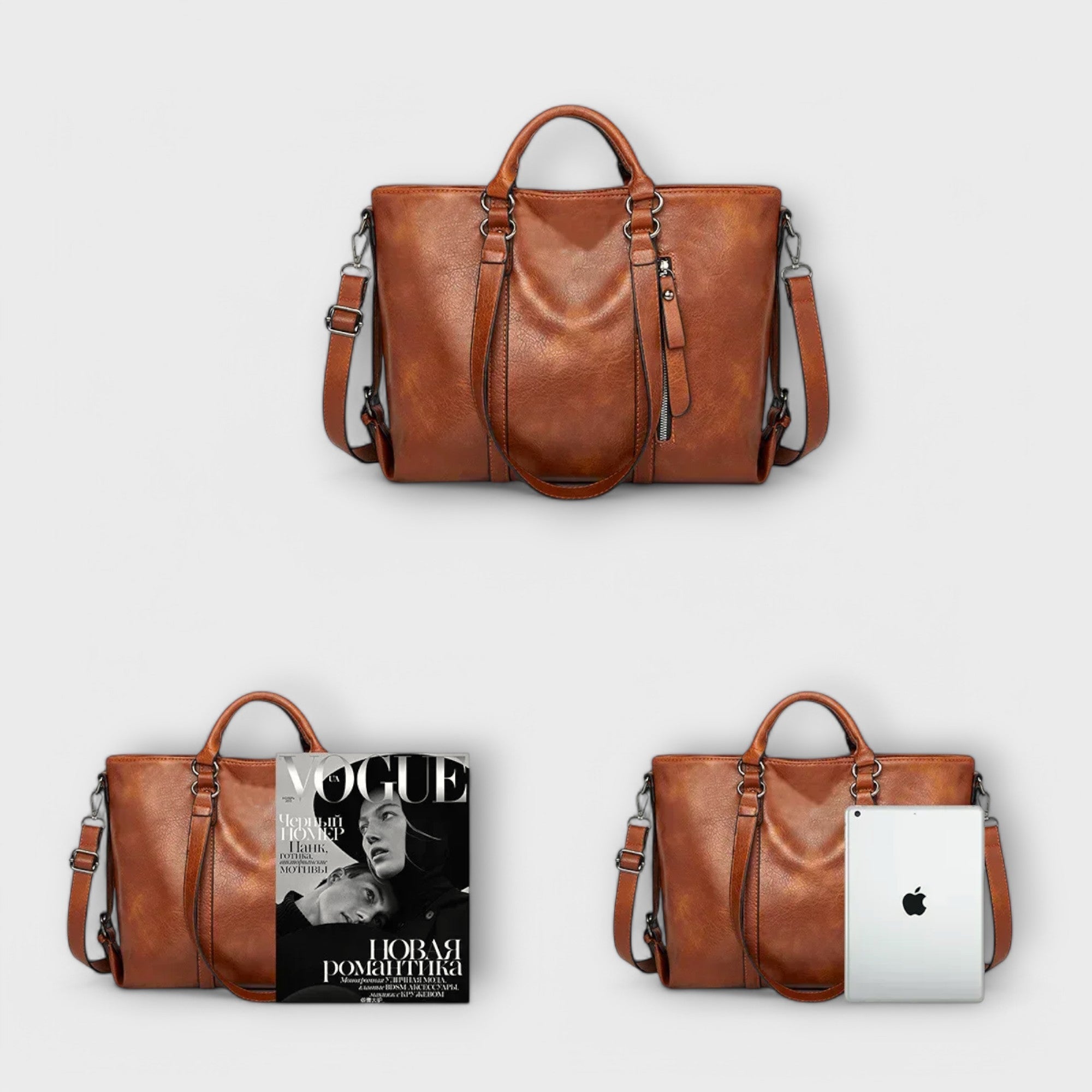 Quinn - Large Leather Bag