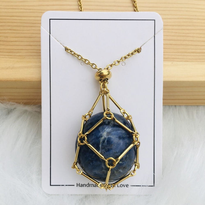 CrystalCharm - Interchangeable Crystal Necklace