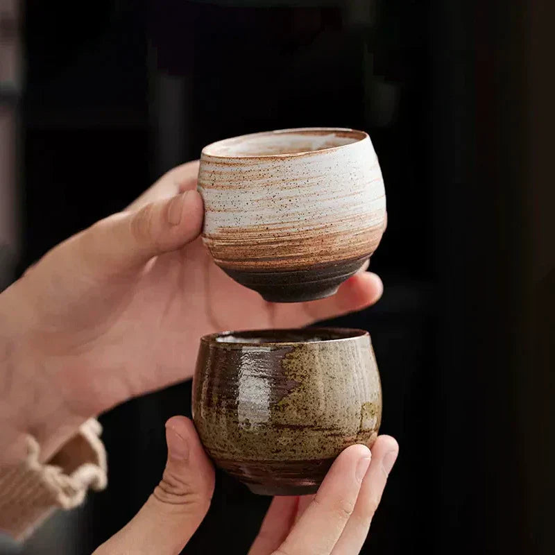 RusticBrew - Tazzine da Espresso in Ceramica Fatte a Mano