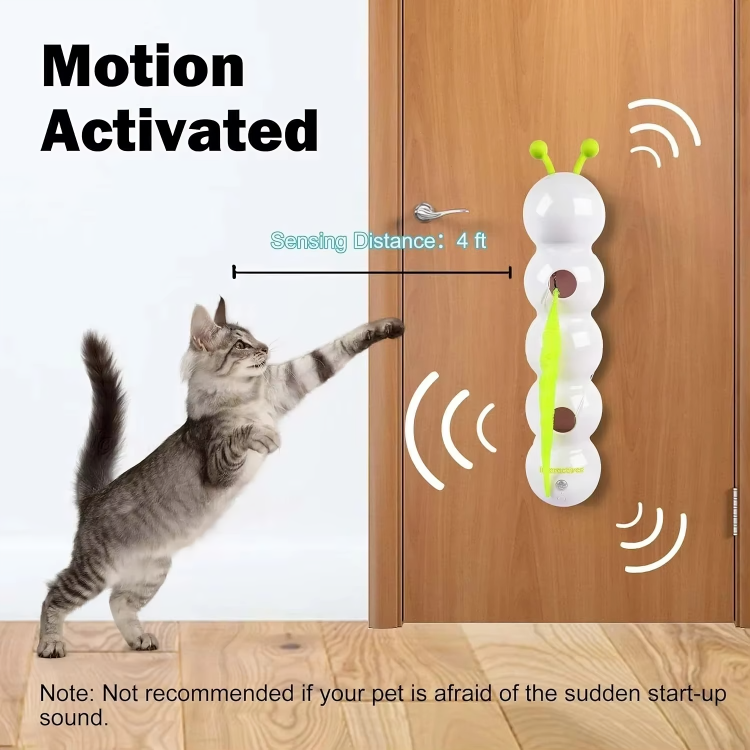 Whirlie Motion - závěsná hračka pro kočky aktivovaná pohybem
