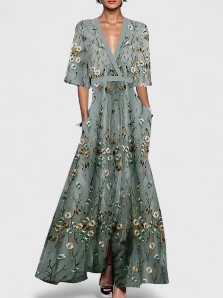 Aimee - Elegante abito maxi da donna
