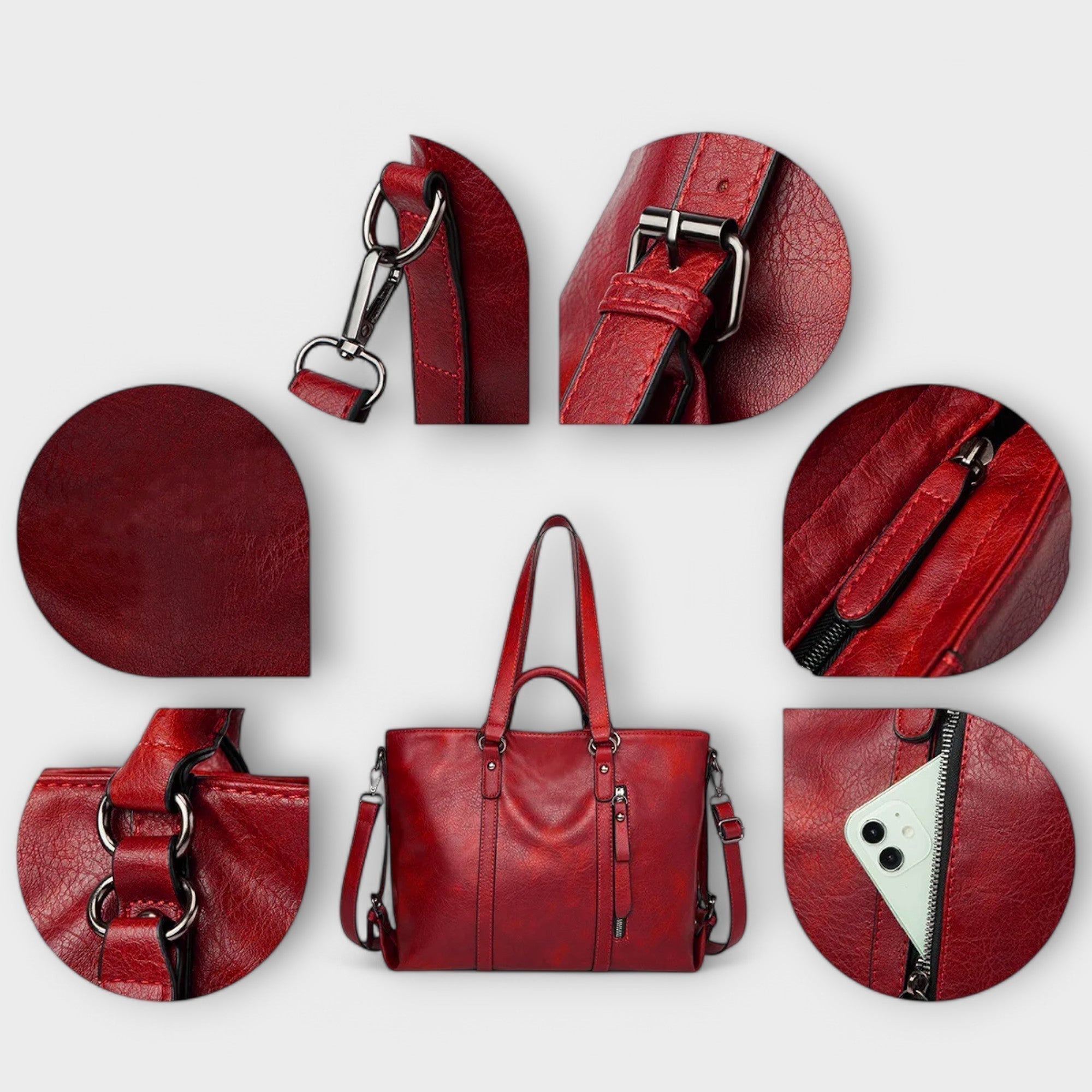 Quinn - Large Leather Bag