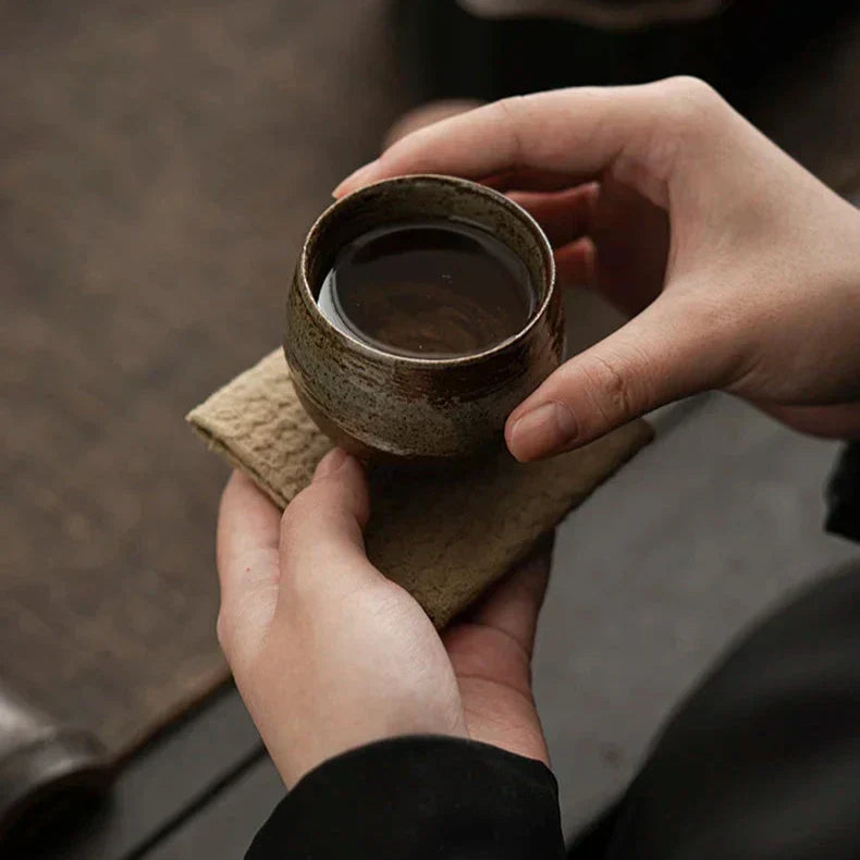 RusticBrew - Tazzine da Espresso in Ceramica Fatte a Mano